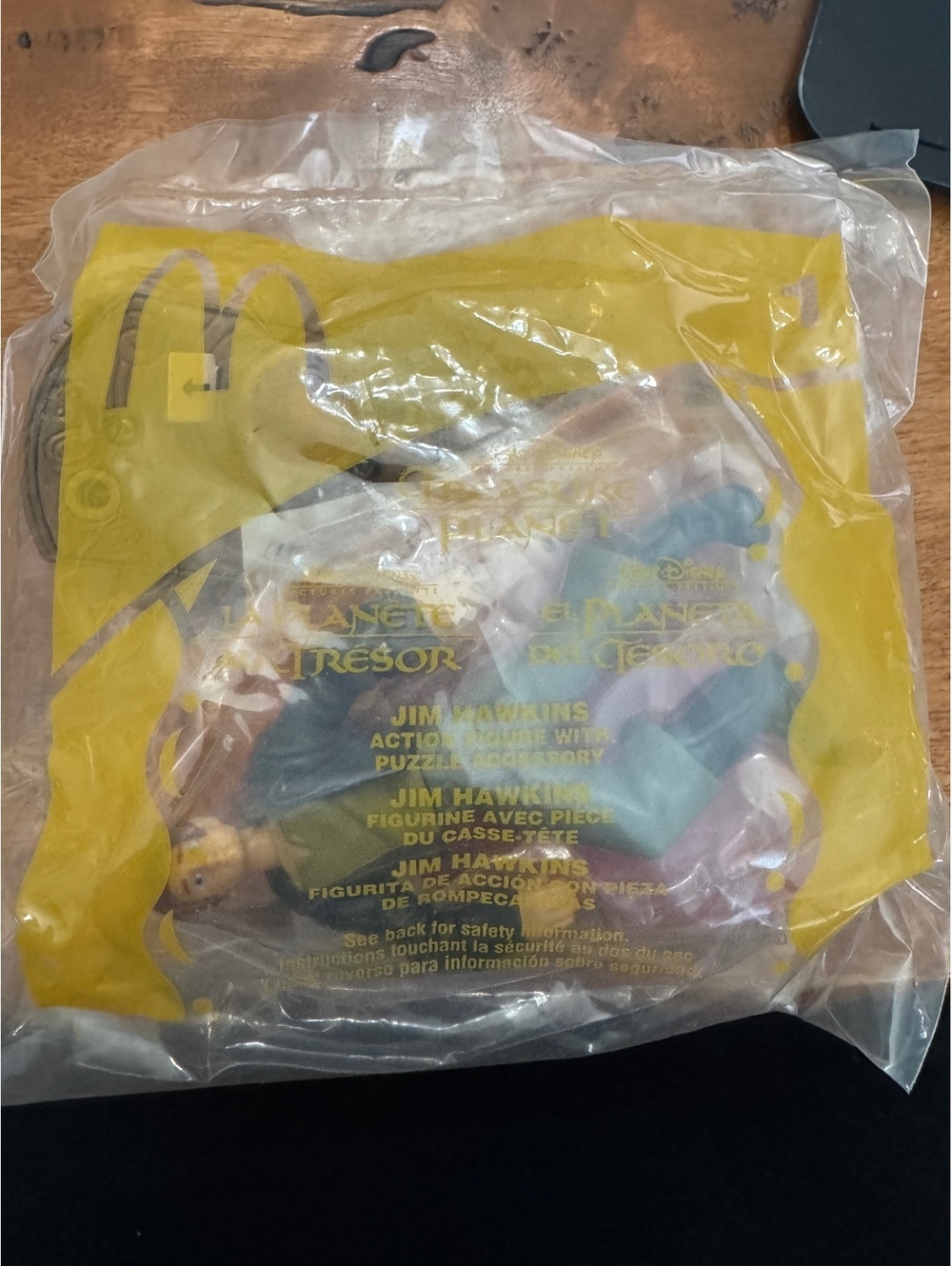 McDonald's Disney Treasure Planet Jim Hawkins #1 New in Bag